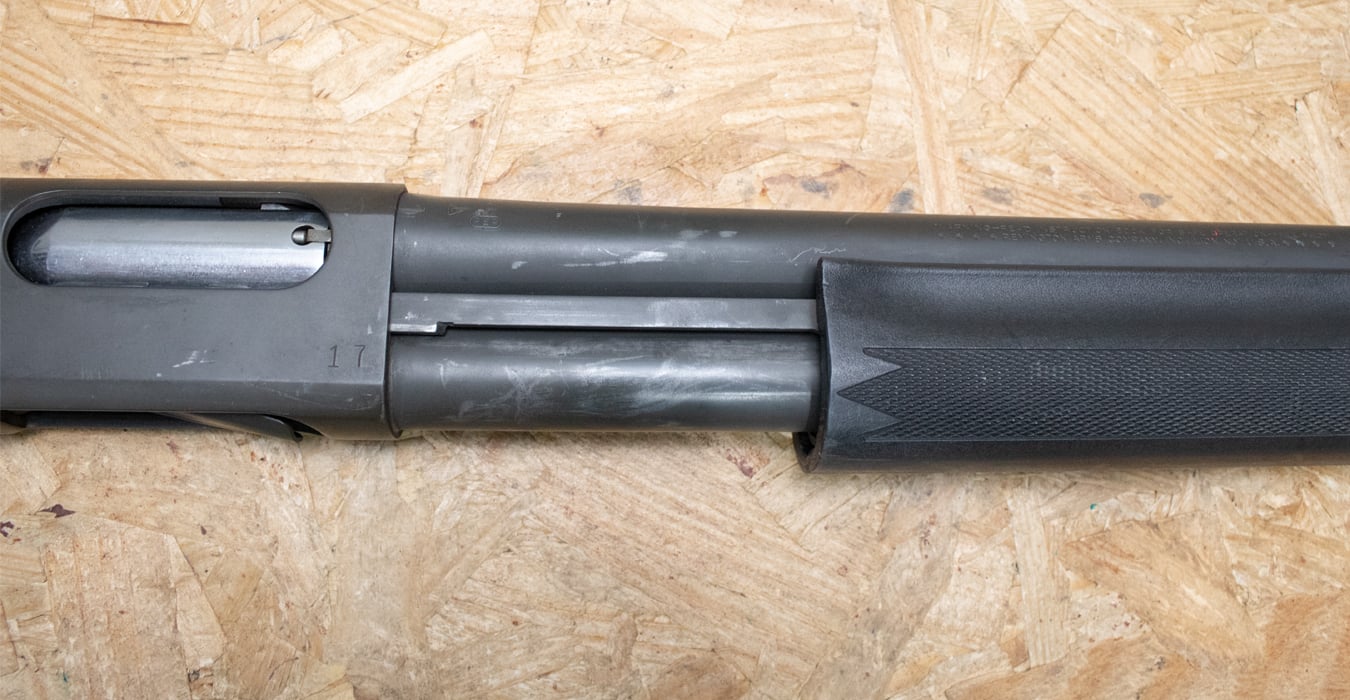 REMINGTON 870 Wingmaster 12 Gauge Police Trade-In Pump Action Shotguns with Synthetic Stock